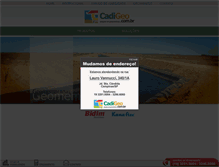 Tablet Screenshot of cadigeo.com.br